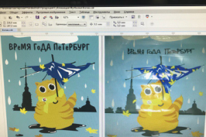 Ручная векторная отрисовка иллюстрации (трассировка)