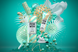 Дизайн концепция упаковки крема для рук POW WOW