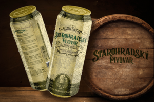 Czech premium lager "Starohradsky Pivovar"