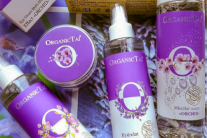 Дизайн упаковки косметического бренда Organic Tai