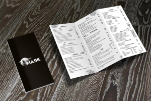 Дизайн меню кафе Маяк