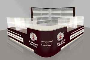 Оформление торгового острова