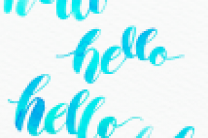 Акварельная открытка