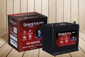 Дизайн коробки и этикетки для АКБ Westa. г.Ростов-на-Дону