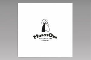Фабрика "Морозова". Логотип с персонажем