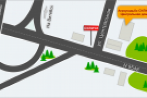 Карта проезда