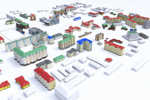 Карта Нарьян-Мара для брендбука