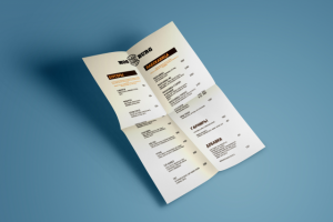 Меню. Мосбург