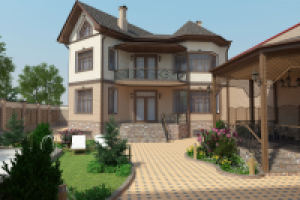 Проектное решение коттеджа