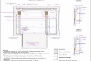 Развёртка стены бассейна