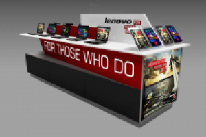 Гондола стенд Lenovo для магазинов России