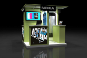 Выставочный стенд Nokia