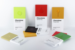 Chocotone. Candy chocolate bars.