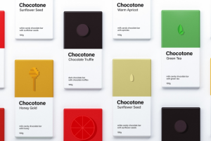Chocotone. Candy chocolate bars.