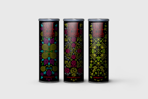 Radioactive chips. Packaging design