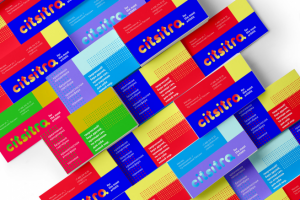 Identity for design shop Citsitra. Read artistic back.