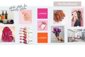 Mood board для создания контента