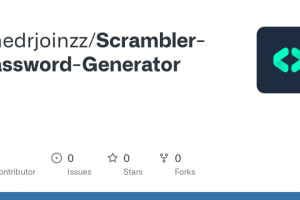 Scrambler-Password-Generator