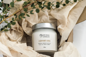 Дизайн этикетки для свечей ручной работы в банках