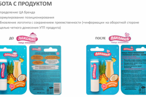 Работа с продуктом (косметика)