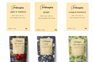 Пакетики чая "Frutopia"