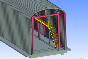 Объекты из ЛСТК. Дезбарьер автотранспорта