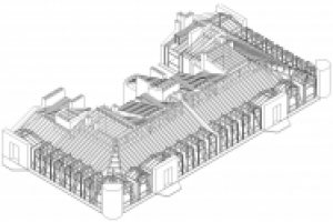Крыша с мансардой#2. 3д эскиз