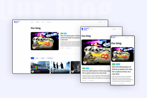 Раздел блога для сайта gravityplus.net