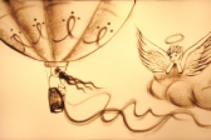 Рисование песком