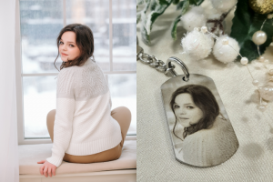 Фотогравировка на брелоках