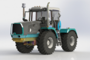 Визуализация трактора