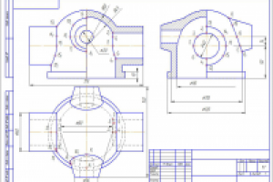 Чертеж детали
