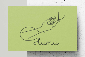 Логотип швейной мастерской "Нити"