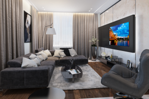 Дизайн проект квартиры 100м2