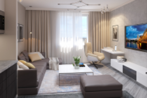 Дизайн гостиной мрнимализм