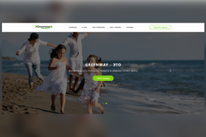 Сайт продажи косметики Greenway