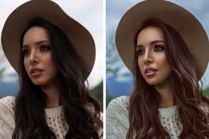 Девушка в шляпе