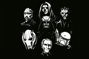 Рисунки персонажей Star Wars