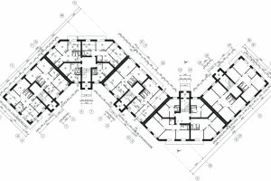 Жилой дом средней этажности