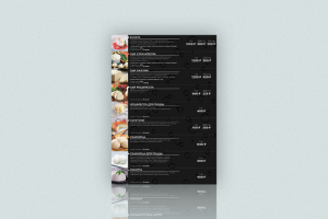 Меню для сыроварни