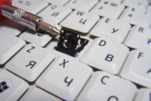 Замена клавиш на ноутбуке