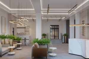 проект интерьера лобби ЖК