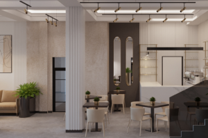 проект интерьера лобби ЖК