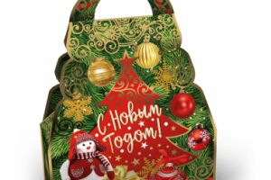 Разработка дизайна подарочной новогодней упаковки