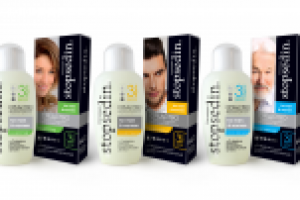 Дизайн упаковки  серии средств от седины