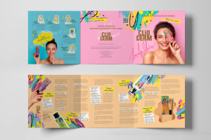 Концепт и верстка рекламного лифлета