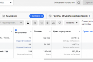 Таргетированная реклама услуги "Септопластика"