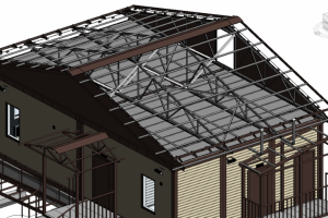 ФАП (п.Большеречка) Цифровая Информационная модель в Revit