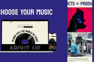 Сайт для презентации проекта