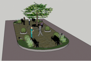 Благоустройство территории медицинского университета